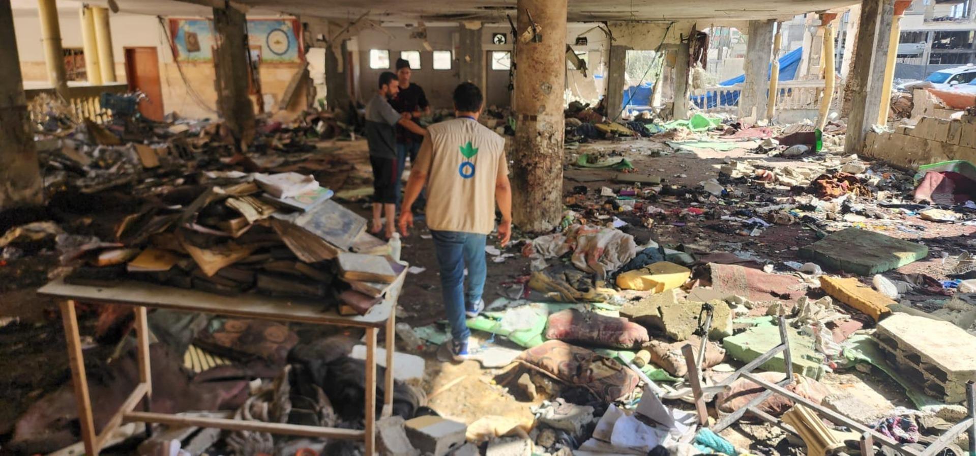 gaza destrucción colegio