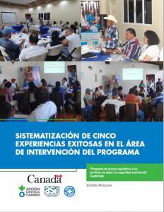 sistematizacion de cinco experiencias exitosas guatemala