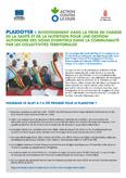 INVESTISSEMENT DANS LA PRISE EN CHARGE DE LA SANTÉ ET DE LA NUTRITION POUR UNE GESTION AUTONOME DES SOINS ESSENTIELS DANS LA COMMUNAUTÉ PAR LES COLLECTIVITÉS TERRITORIALES